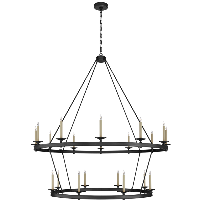 media image for Launceton XXL Two Tiered Chandelier by Chapman & Myers 249
