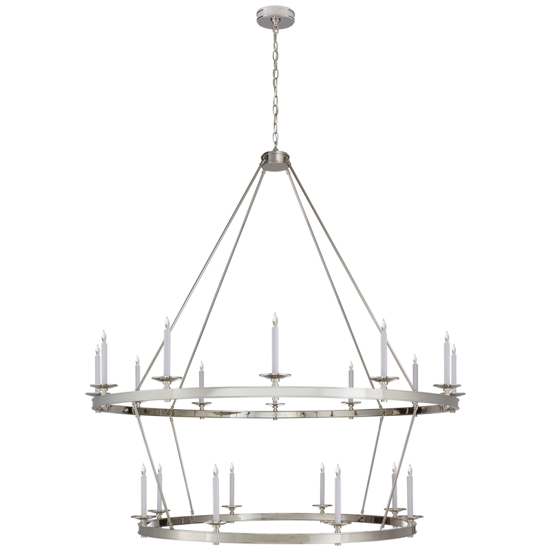media image for Launceton XXL Two Tiered Chandelier by Chapman & Myers 289
