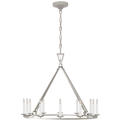 product image for Darlana Medium Single Ring Chandelier by Chapman & Myers 89