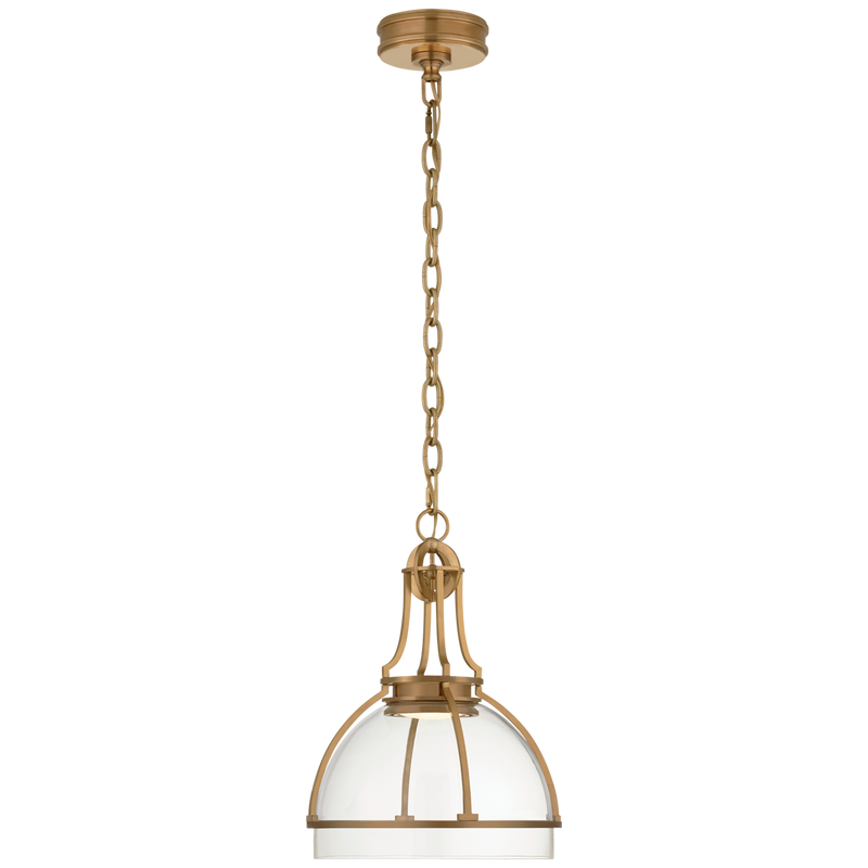 media image for Gracie Medium Dome Pendant by Chapman & Myers 285
