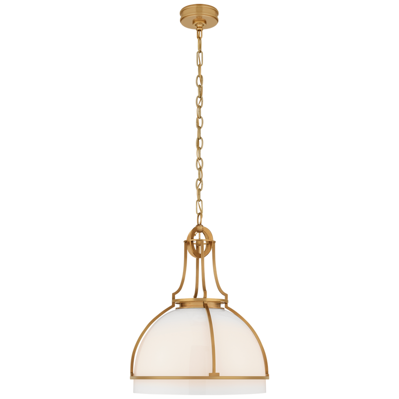 media image for Gracie Large Dome Pendant by Chapman & Myers 236