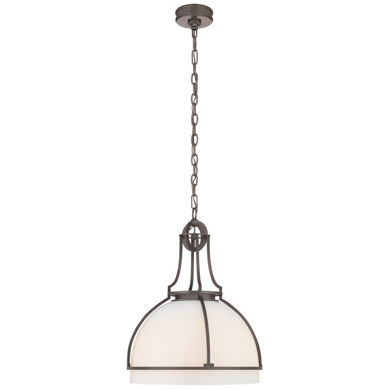 media image for Gracie Large Dome Pendant by Chapman & Myers 21