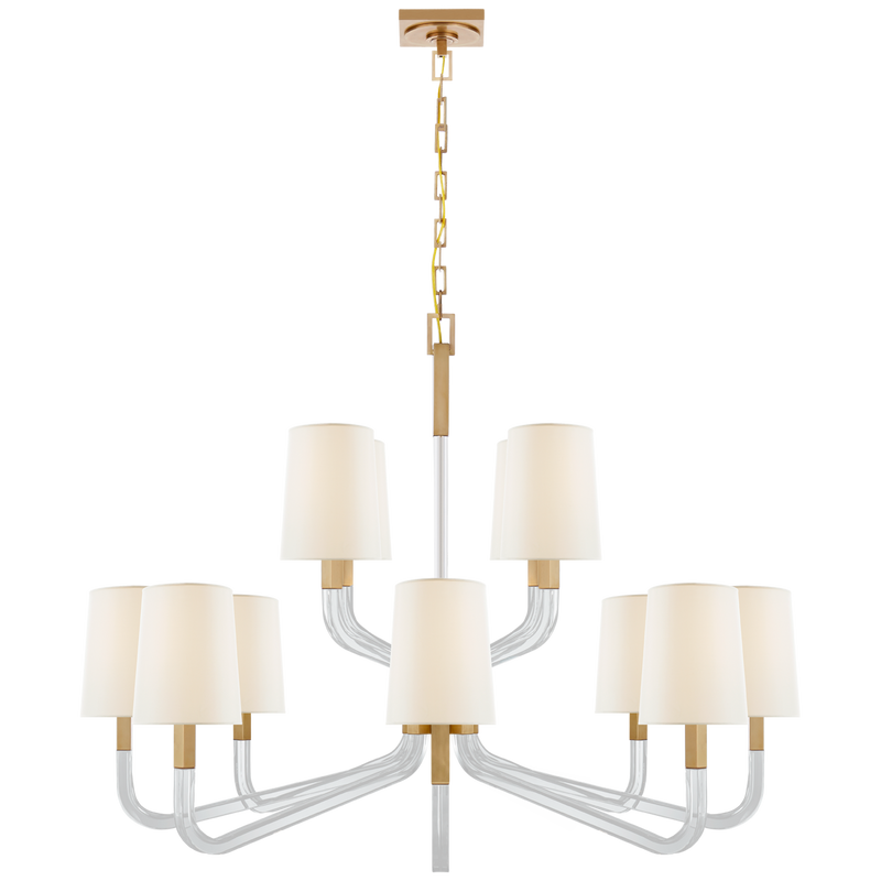 media image for Reagan Grande Two Tier Chandelier by Chapman & Myers 261
