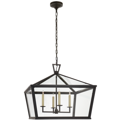 product image of Darlana Medium Wide Hanging Lantern by Chapman & Myers 544
