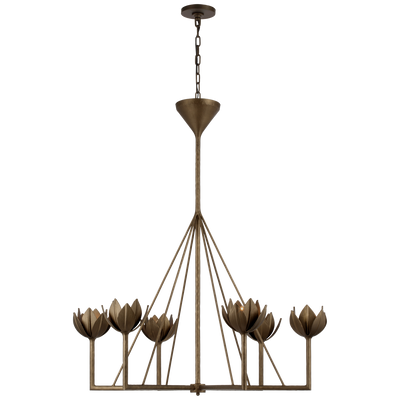 product image for Alberto Large Single Tier Chandelier in Various Colors 60