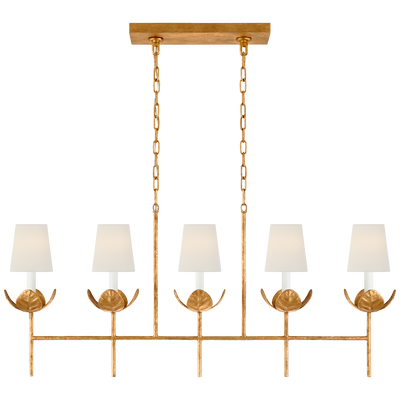 product image for Illana Large Linear Chandelier by Julie Neill 13