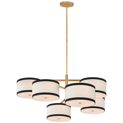product image for walker xl offset chandelier by kate spade new york ks 5072bsl l 3 13