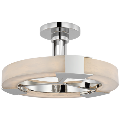 product image for covet ring semi flush mount by kelly wearstler kw 4142ab alb 3 31