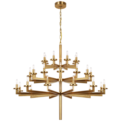 product image of liaison triple tier chandelier by kelly wearstler kw 5202ab 1 575