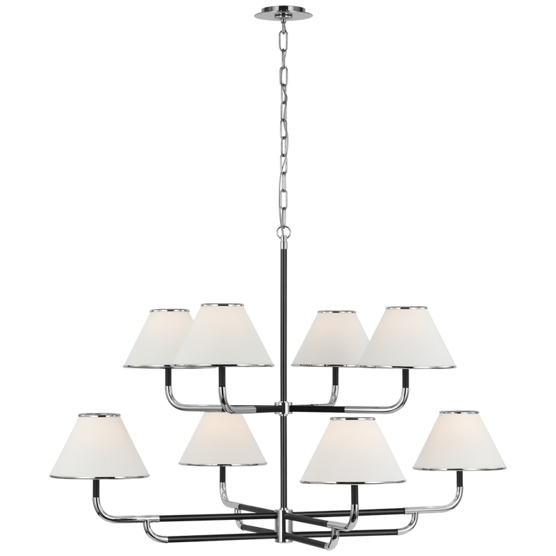 media image for rigby grande two tier chandelier by marie flanigan mf 5057pn eb l 1 226