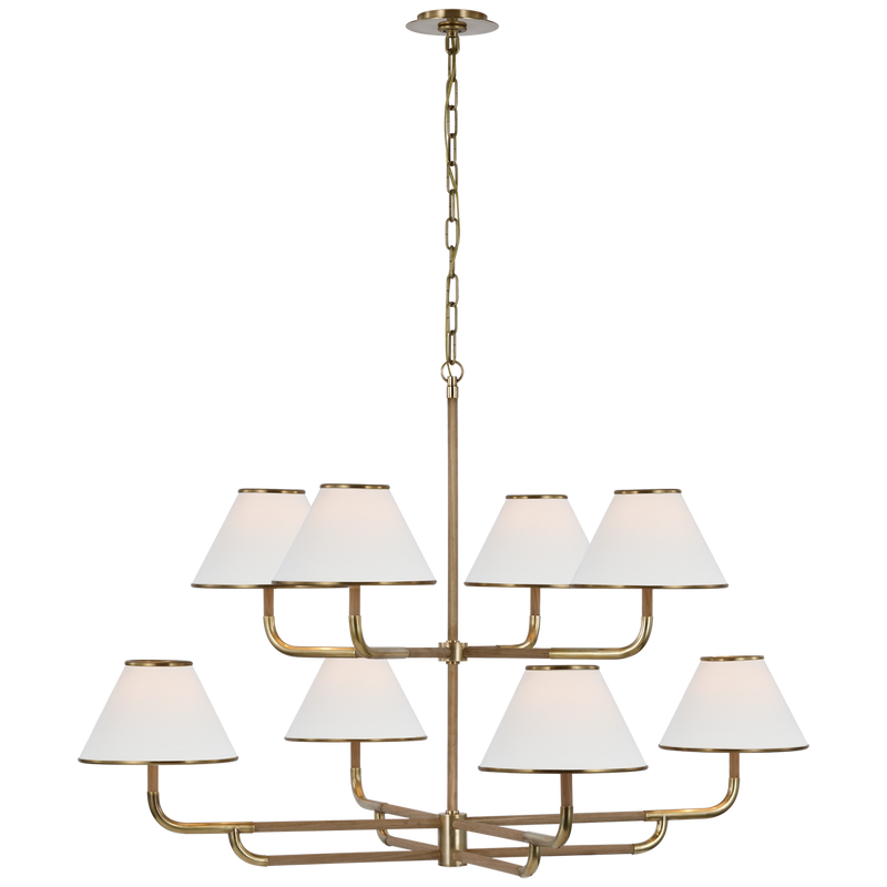 media image for rigby grande two tier chandelier by marie flanigan mf 5057pn eb l 2 259