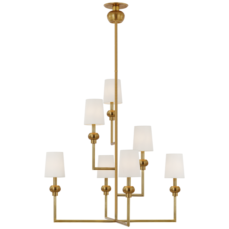 media image for comtesse xl offset chandelier by paloma contreras pcd 5100bz l 2 262