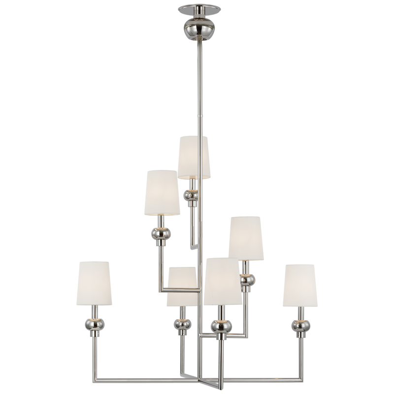 media image for comtesse xl offset chandelier by paloma contreras pcd 5100bz l 3 212