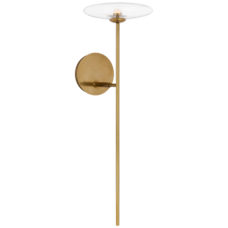 media image for calvino tail sconce by ian k fowler s 2690hab cg 1 287
