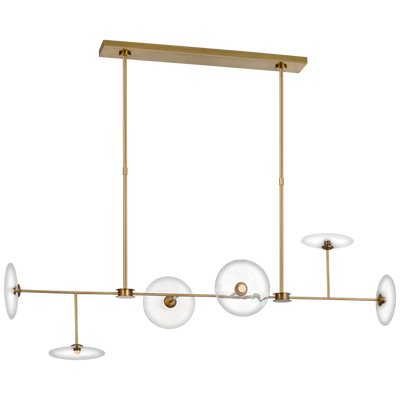 product image for calvino linear chandelier by ian k fowler s 5695hab cg 1 74