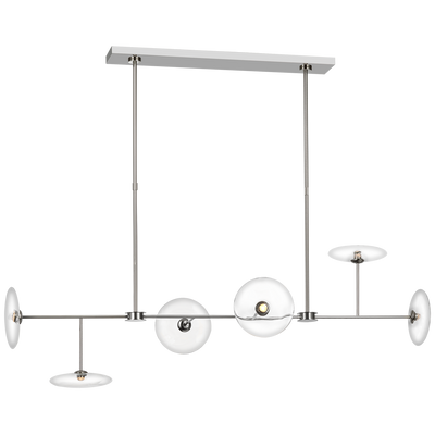 product image for calvino linear chandelier by ian k fowler s 5695hab cg 2 72