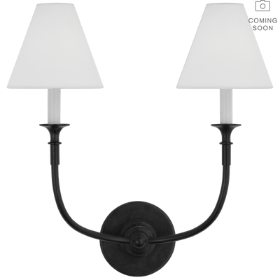 product image of piaf double sconce by thomas obrien tob 2451ag l 1 515