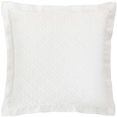 product image for washed linen ivory quilted sham by annie selke pc1638 she 5 93