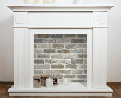 product image for Washed Faux Brick Peel-and-Stick Wallpaper in Neutrals by NextWall 59
