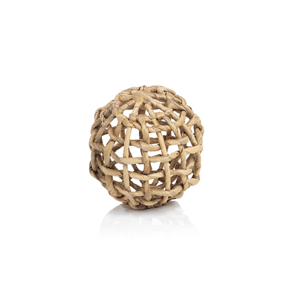 product image of Water Hyacinth Twisted Fill Decorative Ball in Various Sizes 542