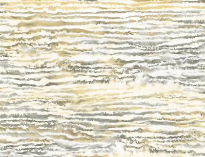 product image for Watercolor Waves Wallpaper in Golden Dusk from the Living With Art Collection by Seabrook Wallcoverings 89