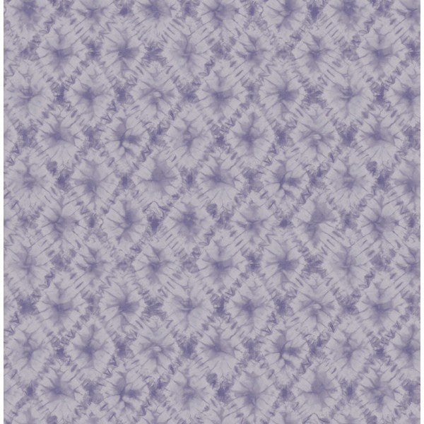 media image for Watercolor Harlequin Wallpaper in Purples from the L& 220
