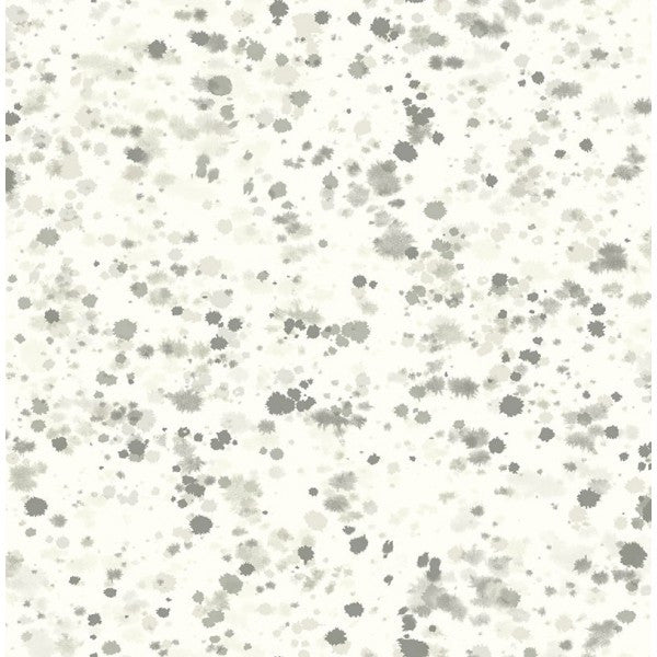 media image for Watercolor Splatter Wallpaper in Greys from the L& 20