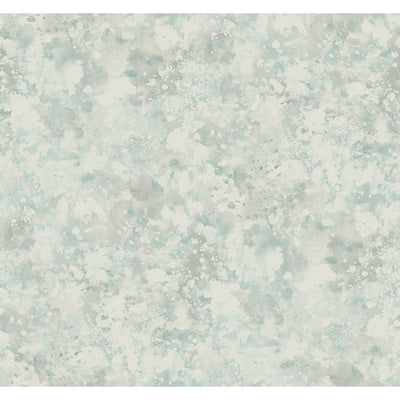 product image of Waterdrop Floral Wallpaper in Blue and Grey from the French Impressionist Collection by Seabrook Wallcoverings 515