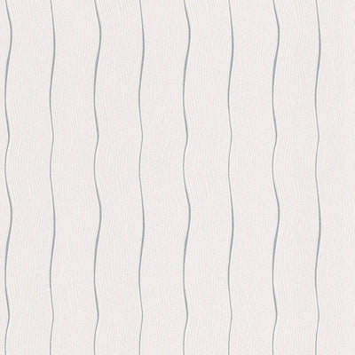 product image of Waves Wallpaper in Ivory and Grey design by BD Wall 544