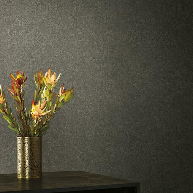 media image for Weathered Wallpaper in Dark Grey by Antonina Vella for York Wallcoverings 213