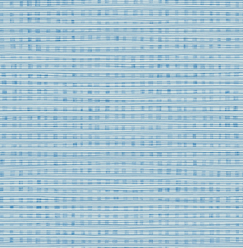 media image for Weave Wallpaper in Sky Blue from the Day Dreamers Collection by Seabrook Wallcoverings 276