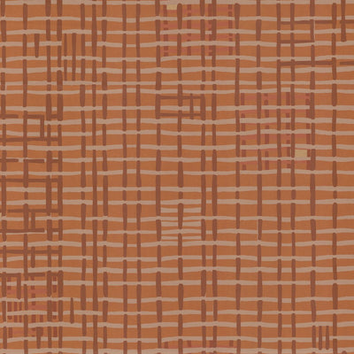 product image of Weave Wallpaper in Terra Cotta by Hawkins New York 534
