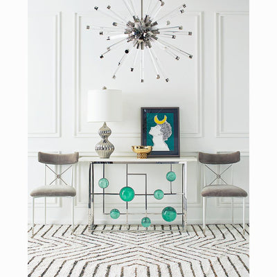 product image for globo fretwork console by jonathan adler 6 8
