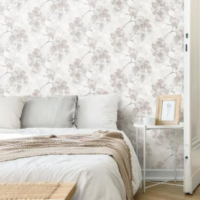 product image for Weeping Cherry Tree Peel & Stick Wallpaper in Beige and Ivory by RoomMates for York Wallcoverings 56