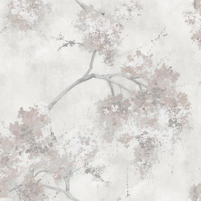 product image of sample weeping cherry tree peel stick wallpaper in beige and ivory by roommates for york wallcoverings 1 551