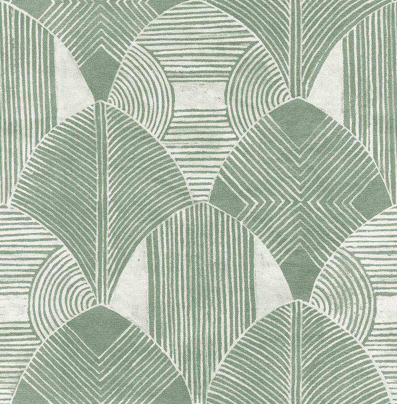 media image for sample westport geometric wallpaper in green from the scott living collection by brewster home fashions 1 270