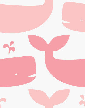 media image for Whales Wallpaper in Bloom design by Aimee Wilder 227