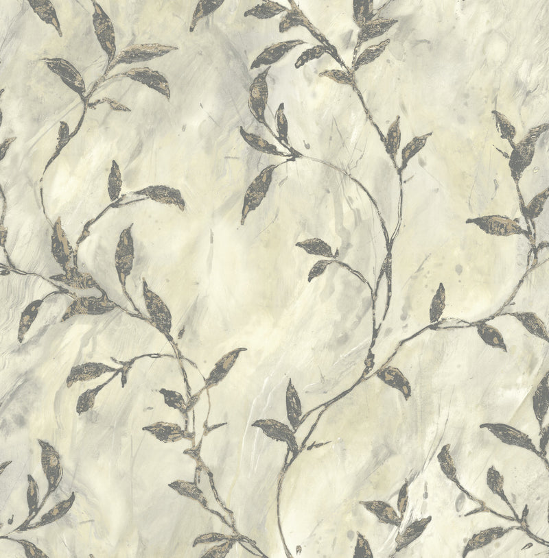 media image for Wheatstone Wallpaper in Grey and Silver from the Metalworks Collection by Seabrook Wallcoverings 245