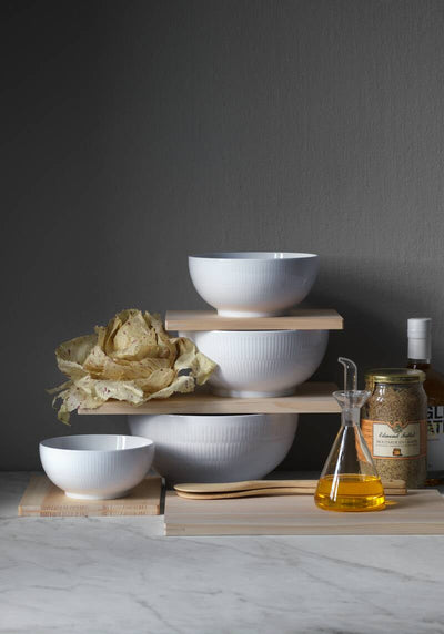 product image for white fluted serveware by new royal copenhagen 1016925 48 66