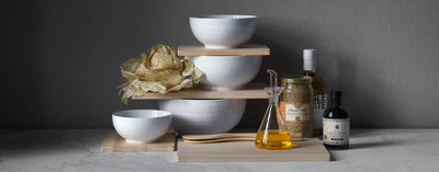 product image for white fluted serveware by new royal copenhagen 1016925 49 17