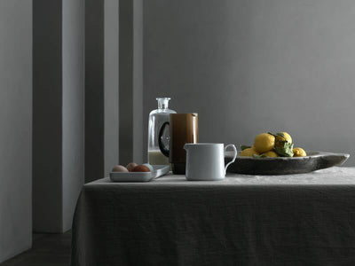 product image for white fluted serveware by new royal copenhagen 1016925 28 85
