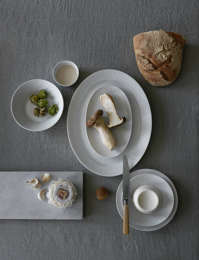 product image for white fluted serveware by new royal copenhagen 1016925 35 20