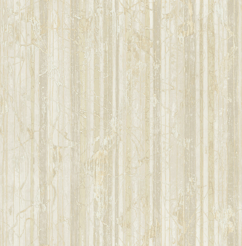 media image for Whitney Stripe Wallpaper in Neutrals and Off-White from the Metalworks Collection by Seabrook Wallcoverings 214