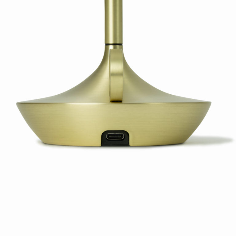 media image for Wick Portable Table Light in Brass 226