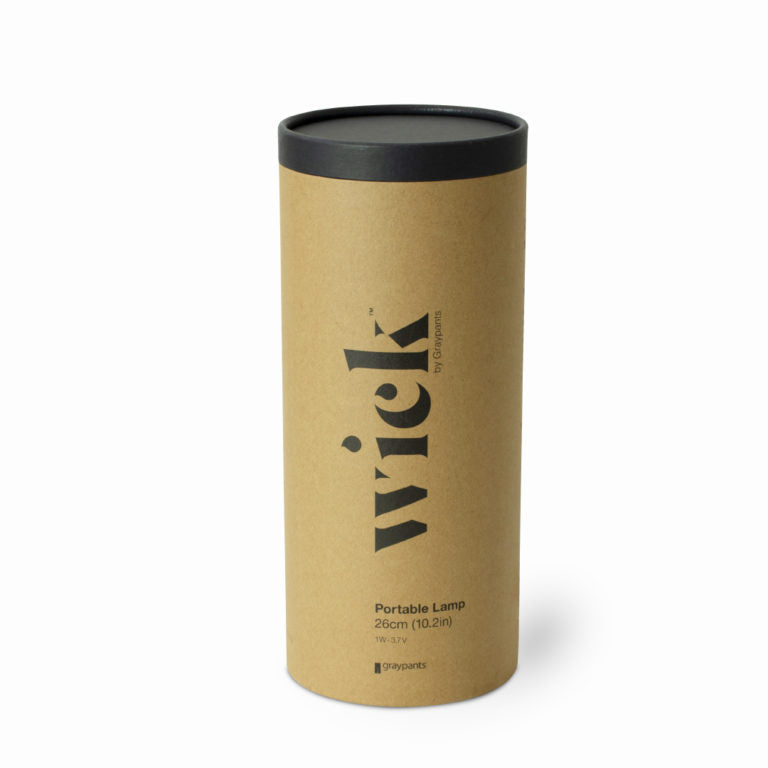 media image for Wick Portable Table Light in Brass 276