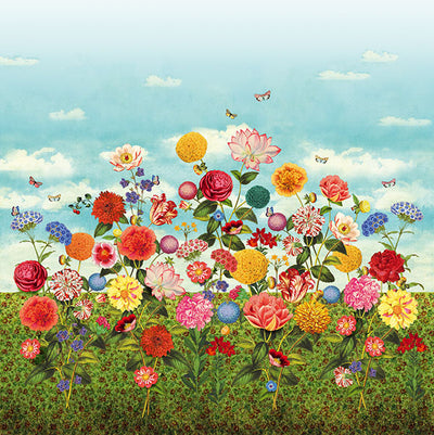 product image of Wild Flowerland Wall Mural by Eijffinger for Brewster Home Fashions 589