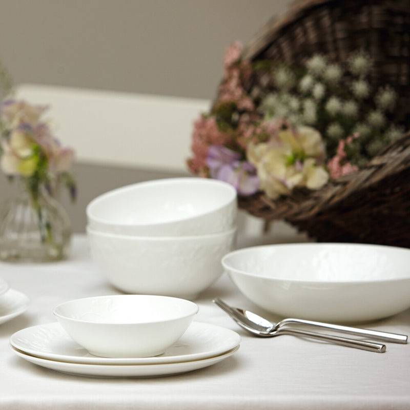 media image for Wild Strawberry White Dinnerware Collection 245