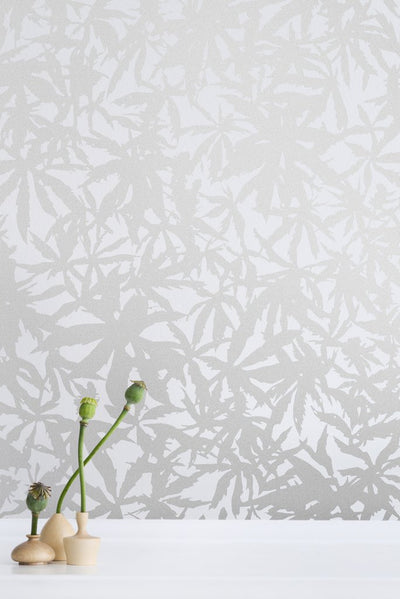 product image for Wild Thing Wallpaper in Diamonds and Pearls on Cream design by Thatcher Studio 15