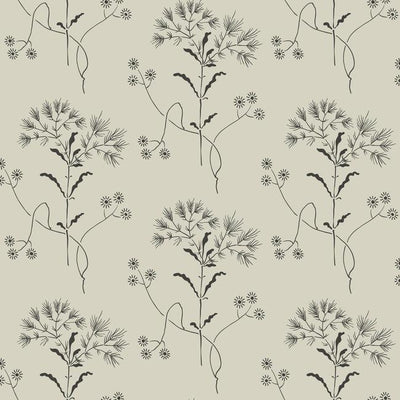 product image of Wildflower Wallpaper in Beige from Magnolia Home Vol. 2 by Joanna Gaines 543