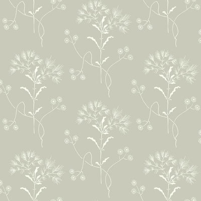 product image for Wildflower Wallpaper in Gray from Magnolia Home Vol. 2 by Joanna Gaines 82